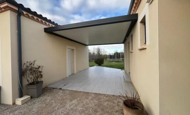Détail du chantier Pergola aluminium par ALU PROJECT en Tarn-et-Garonne