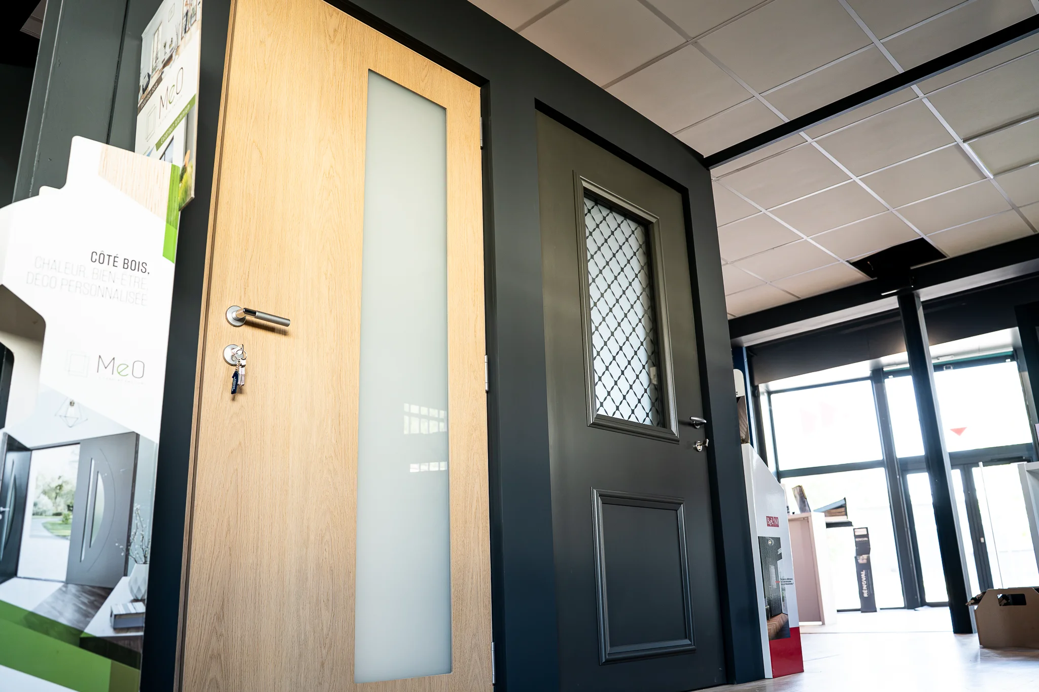 Portes et fenêtres présentés dans le showroom ALU PROJECT à Nègrepelisse — vue 20